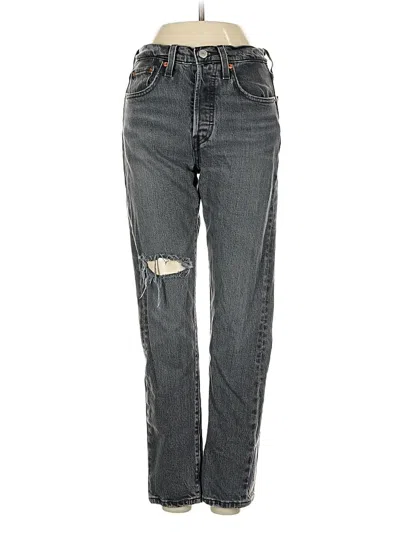 Pre-owned Levi's Jeans In Gray