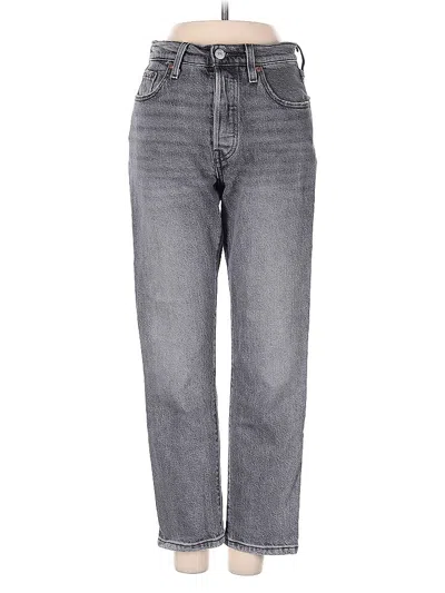 Pre-owned Levi's Jeans In Gray