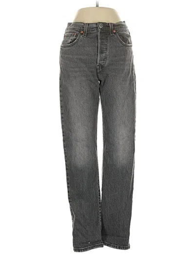 Pre-owned Levi's Jeans In Gray
