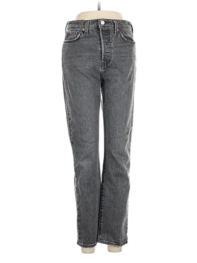 Pre-owned Levi's Jeans In Gray