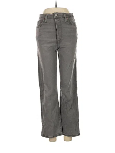 Pre-owned Levi's Jeans In Gray