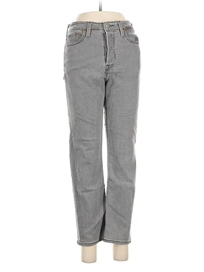 Pre-owned Levi's Jeans In Gray