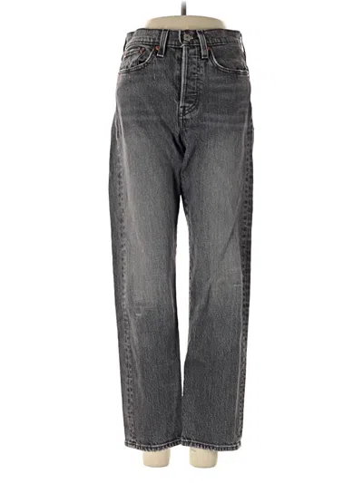 Pre-owned Levi's Jeans In Gray