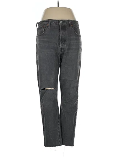Pre-owned Levi's Jeans In Gray
