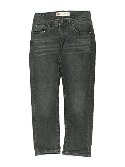 Pre-owned Levi's Kids'  Jeans In Gray