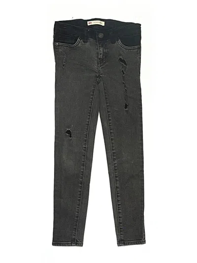 Pre-owned Levi's Kids'  Jeans In Gray