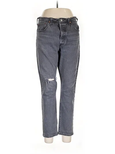Pre-owned Levi's Jeans In Gray