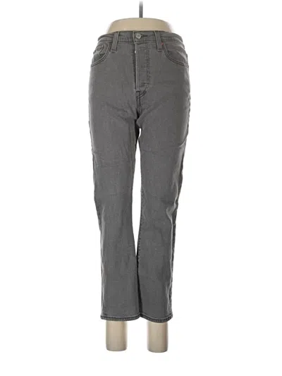 Pre-owned Levi's Jeans In Gray