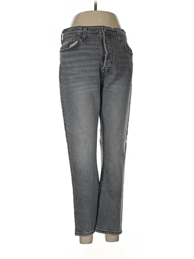 Pre-owned Levi's Jeans In Gray