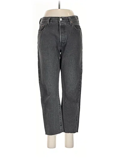 Pre-owned Levi's Jeans In Gray