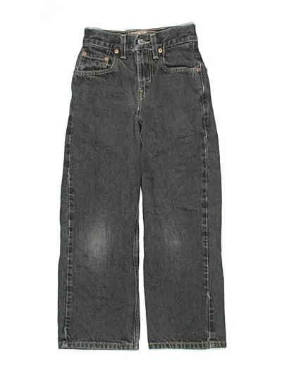 Pre-owned Levi's Kids'  Jeans In Gray