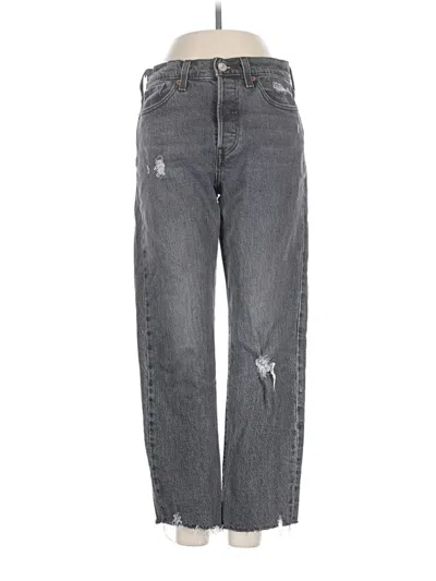 Pre-owned Levi's Jeans In Gray