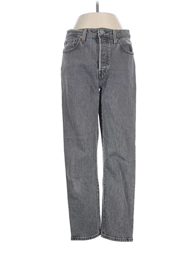 Pre-owned Levi's Jeans In Gray