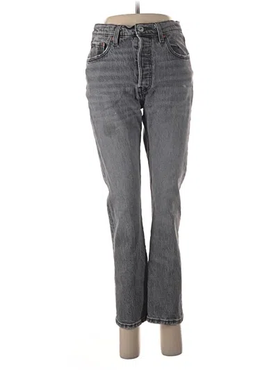 Pre-owned Levi's Jeans In Gray