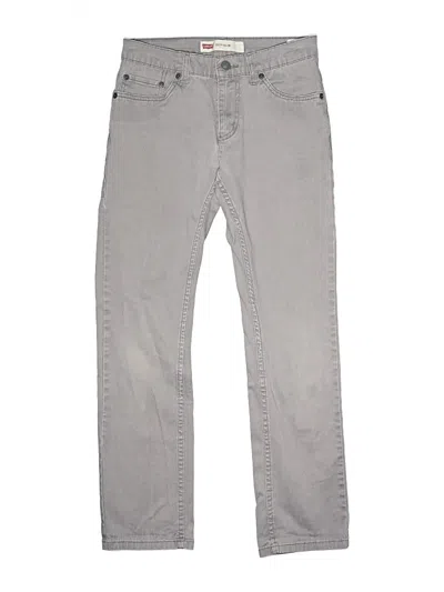 Pre-owned Levi's Kids'  Jeans In Gray