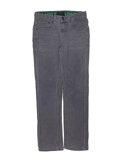 Pre-owned Levi's Kids'  Jeans In Gray