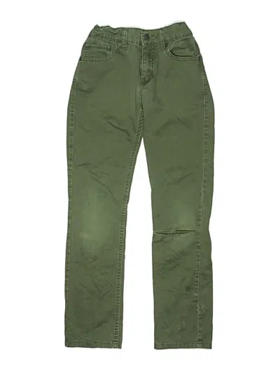 Pre-owned Levi's Kids'  Jeans In Green
