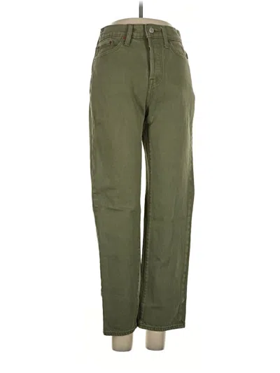 Pre-owned Levi's Jeans In Green