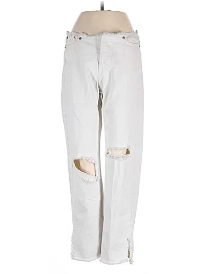 Pre-owned Levi's Jeans In Ivory