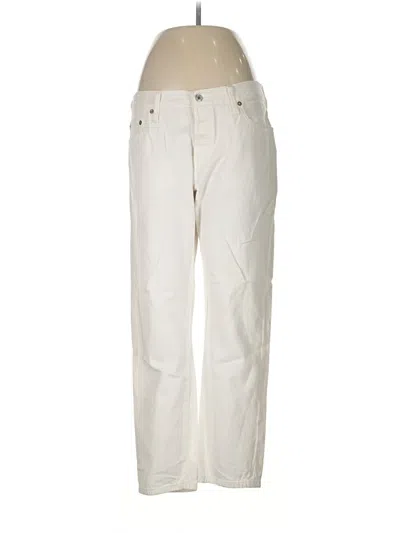 Pre-owned Levi's Jeans In Ivory