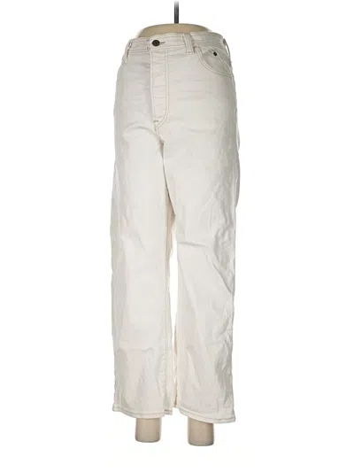 Pre-owned Levi's Jeans In Ivory