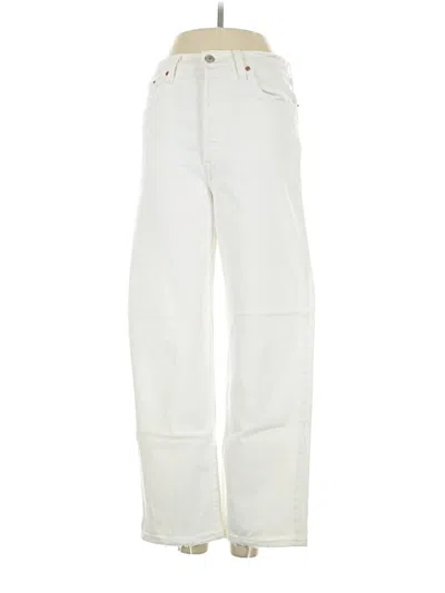 Pre-owned Levi's Jeans In Ivory