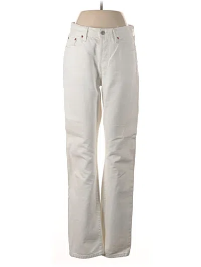 Pre-owned Levi's Jeans In Ivory