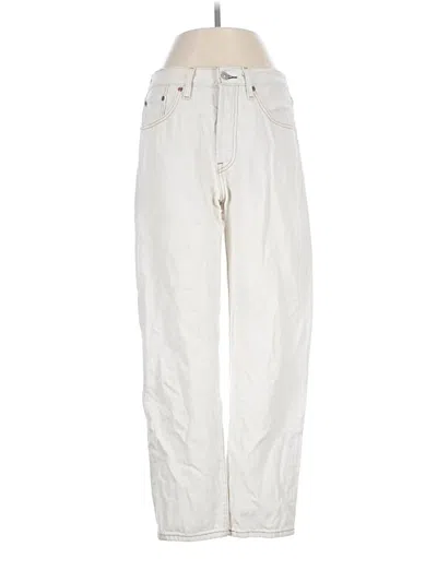 Pre-owned Levi's Jeans In Ivory
