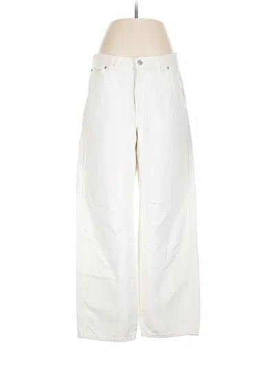 Pre-owned Levi's Jeans In Ivory
