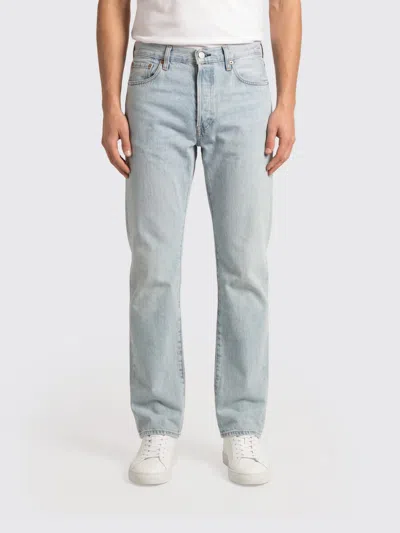 Levi's Jeans Men Color Gnawed Blue