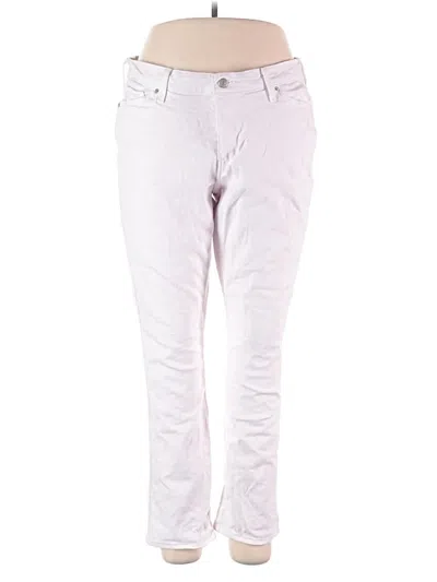 Pre-owned Levi's Jeans In Pink