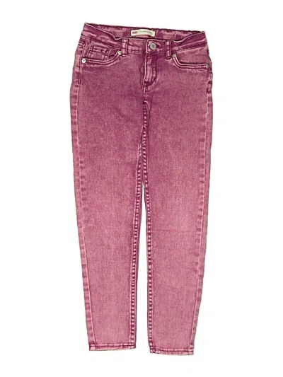 Pre-owned Levi's Kids'  Jeans In Purple