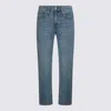 Levi's Light Blue 511 Cotton Jeans In Blue
