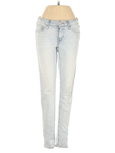 Pre-owned Levi's Jeans In Silver
