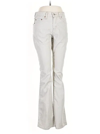 Pre-owned Levi's Jeans In Silver