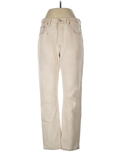 Pre-owned Levi's Jeans In Tan