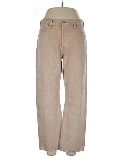Pre-owned Levi's Jeans In Tan