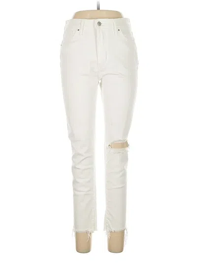 Pre-owned Levi's Jeans In White