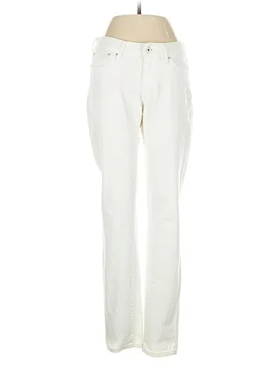 Pre-owned Levi's Jeans In White