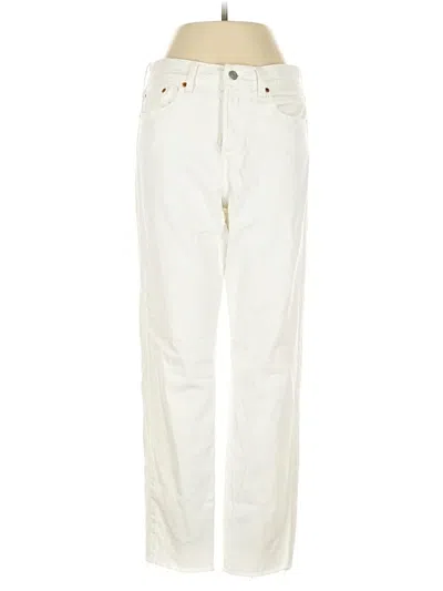 Pre-owned Levi's Jeans In White
