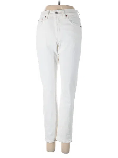 Pre-owned Levi's Jeans In White