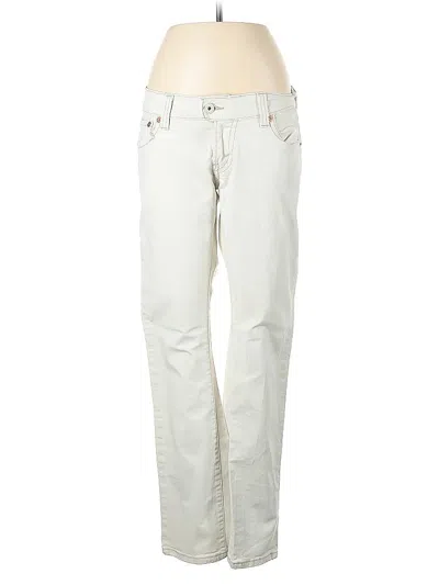 Pre-owned Levi's Jeans In White