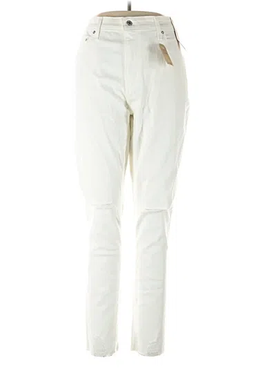 Pre-owned Levi's Jeans In White