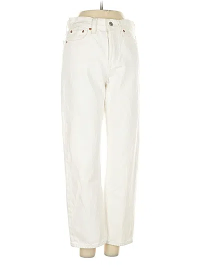 Pre-owned Levi's Jeans In White