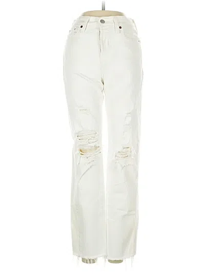 Pre-owned Levi's Jeans In White