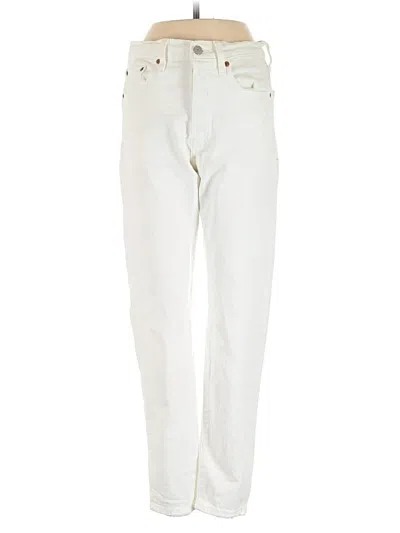 Pre-owned Levi's Jeans In White
