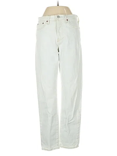 Pre-owned Levi's Jeans In White