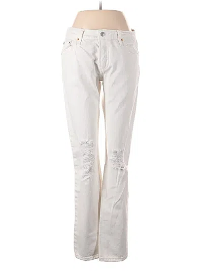 Pre-owned Levi's Jeans In White