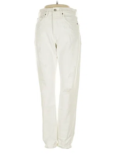Pre-owned Levi's Jeans In White