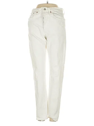 Pre-owned Levi's Jeans In White
